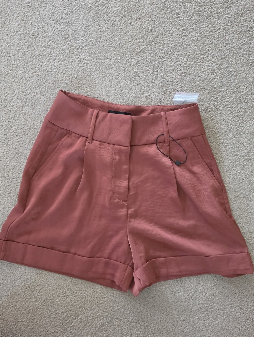 Express Women's High-Waist "Shortie" Shorts